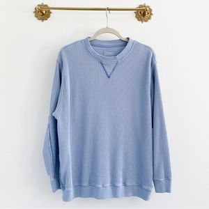 Aerie Oversized Waffle Sweatshirt